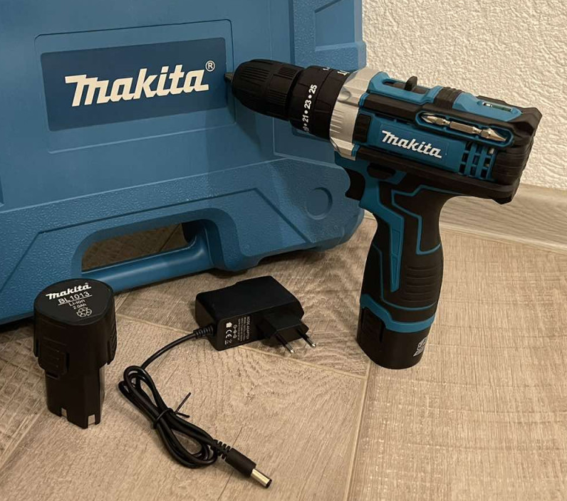 Makita bušilica-odvijač + 24 nastavka RASPRODAJA