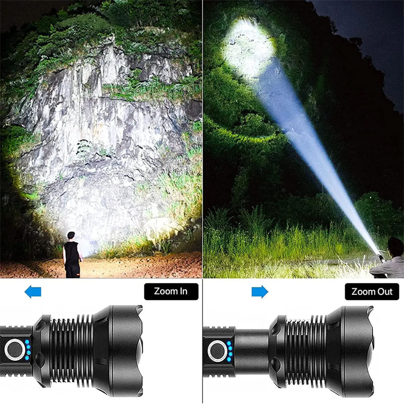 TAKTIČKA LED LAMPA USB+