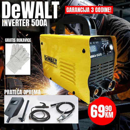 DeWALT aparat za zavarivanje inverter 500A