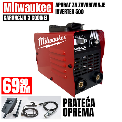 Milwaukee aparat za zavarivanje inverter 500A
