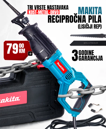 Makita recipročna pila (lisičiji rep) 2000W